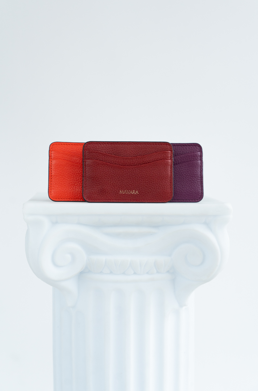 Burgundy Card Holder