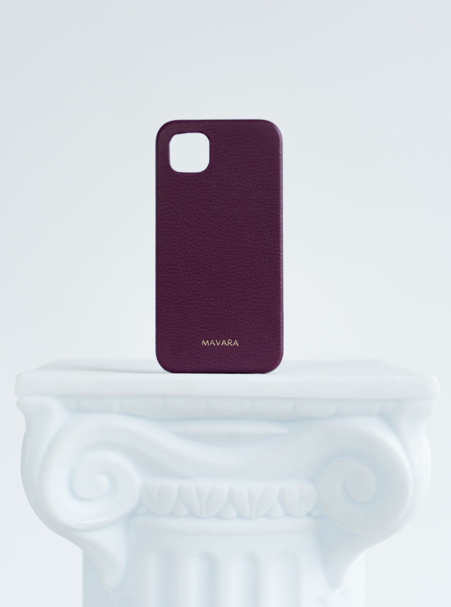 Purple Leather iPhone Case