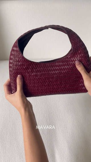 The Aura Bag Red editorial image 1