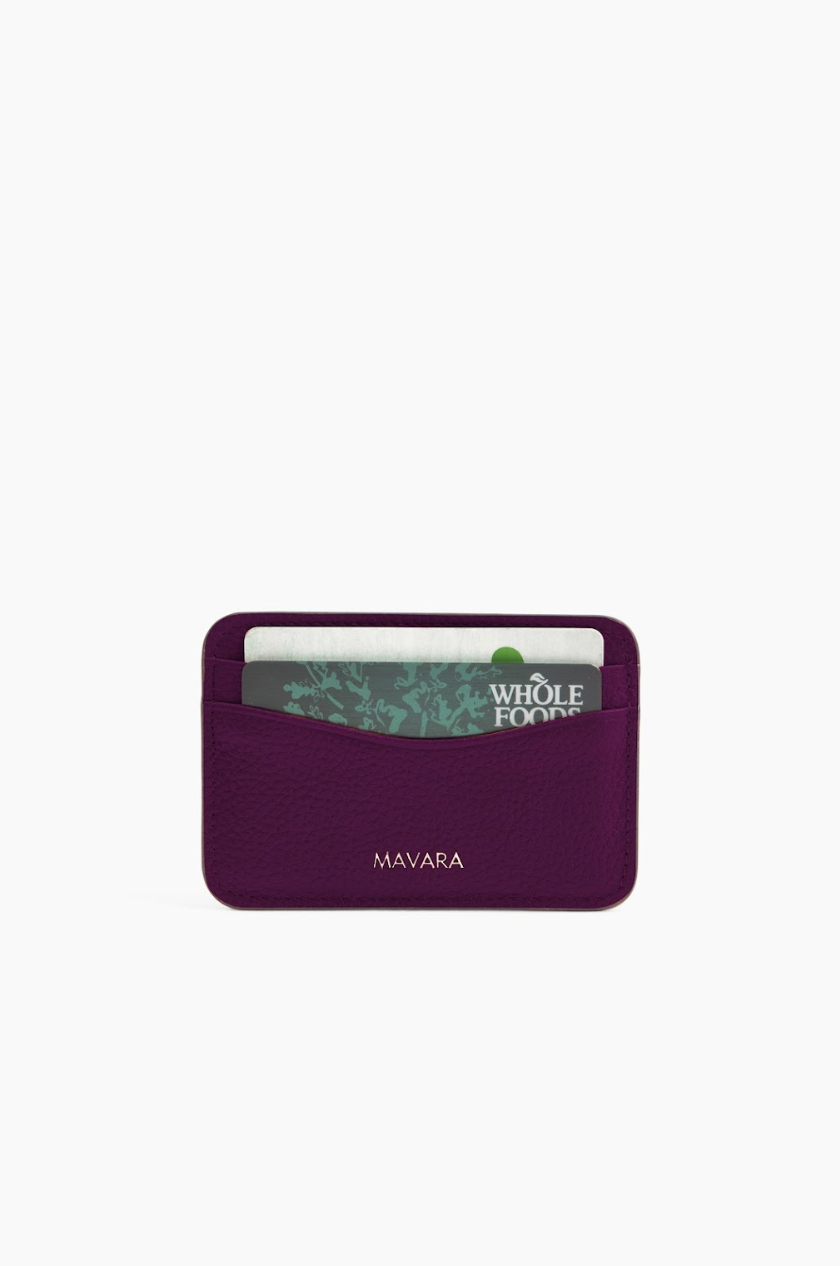 Purple Bentley Card Holder