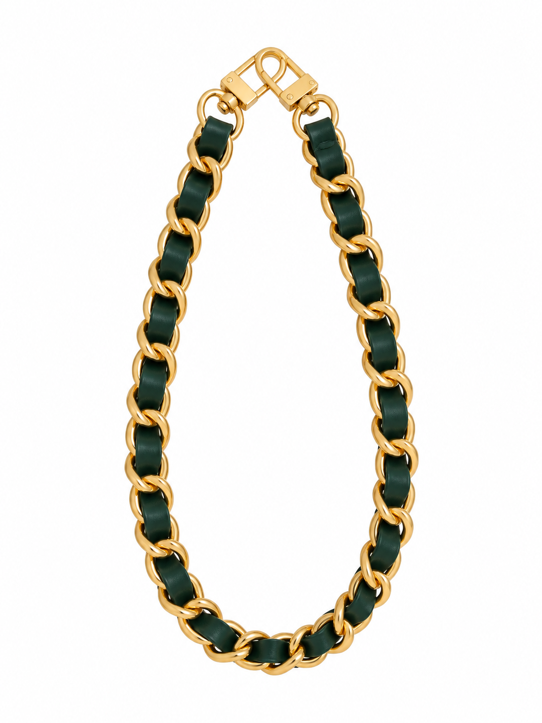 The Emerald Gold Strap