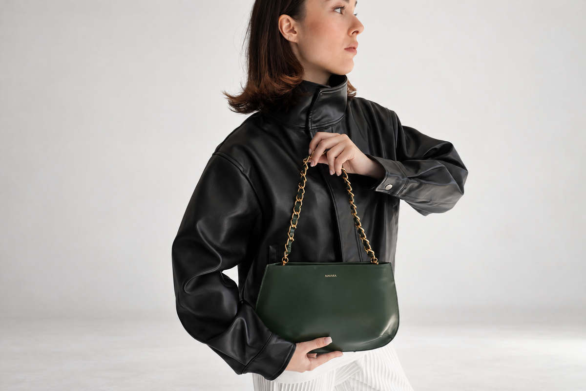 The Emerald Gold Strap