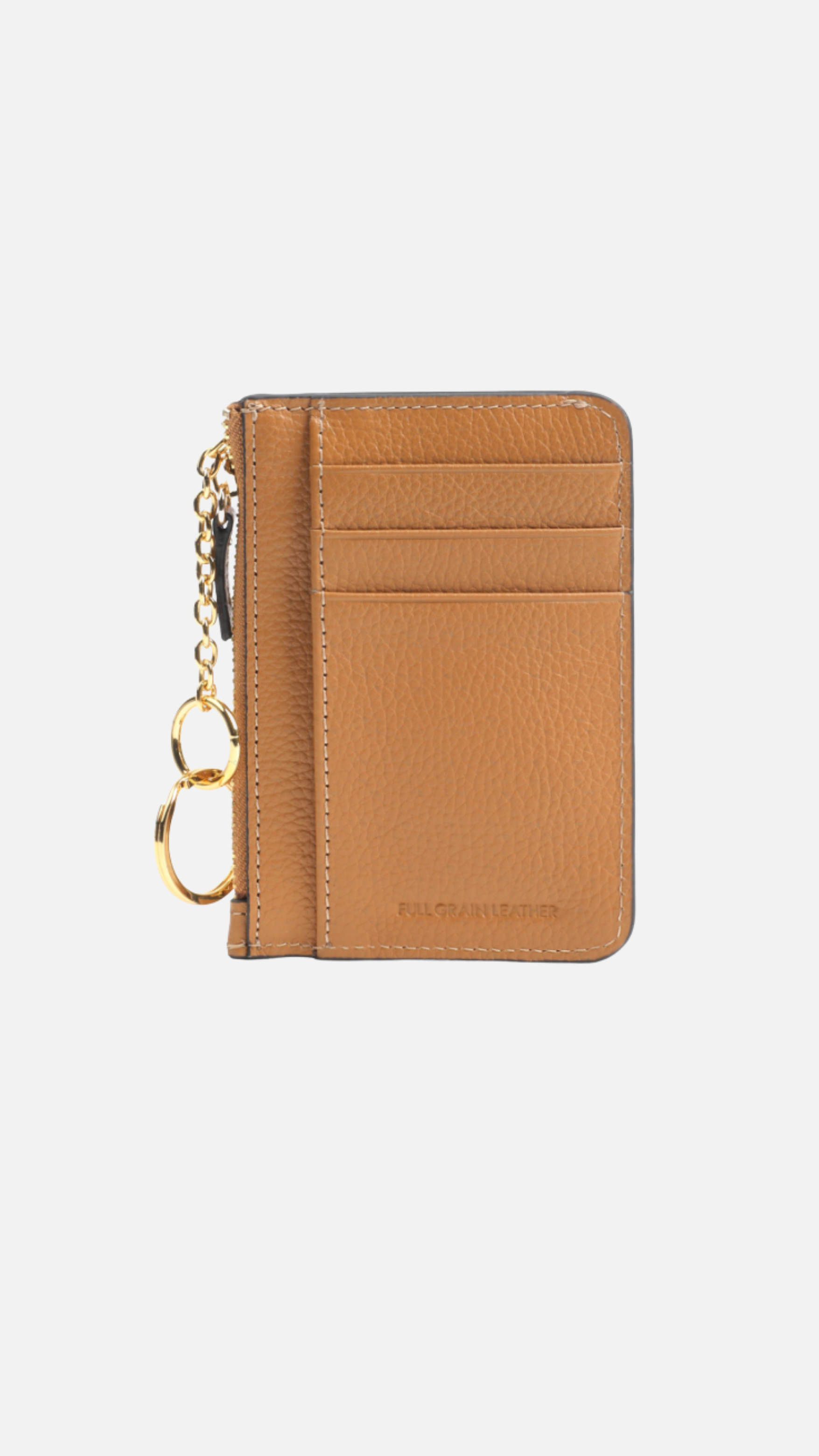 Camel Zipper Wallet